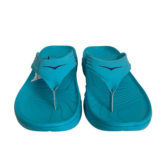 Hoka One One Ora Recovery Flip Flops Scuba Blue / Bellwether Blue Size 12M main image 5